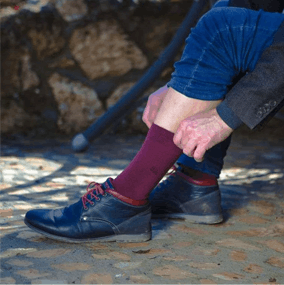 Elegantās vīriešu zeķes